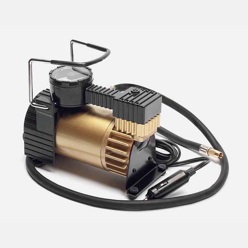 Car air compressor with manometer motors_placeholder