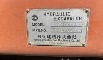 
									HITACHI  EXCAVATOR – ACL5931 full								